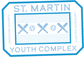 St. Martin Youth Complex stamp